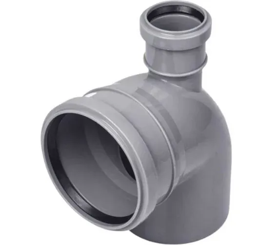 Отвод ПП D 110/87° универсальный с выходом 50 прямой, вверх VALFEX 23125150